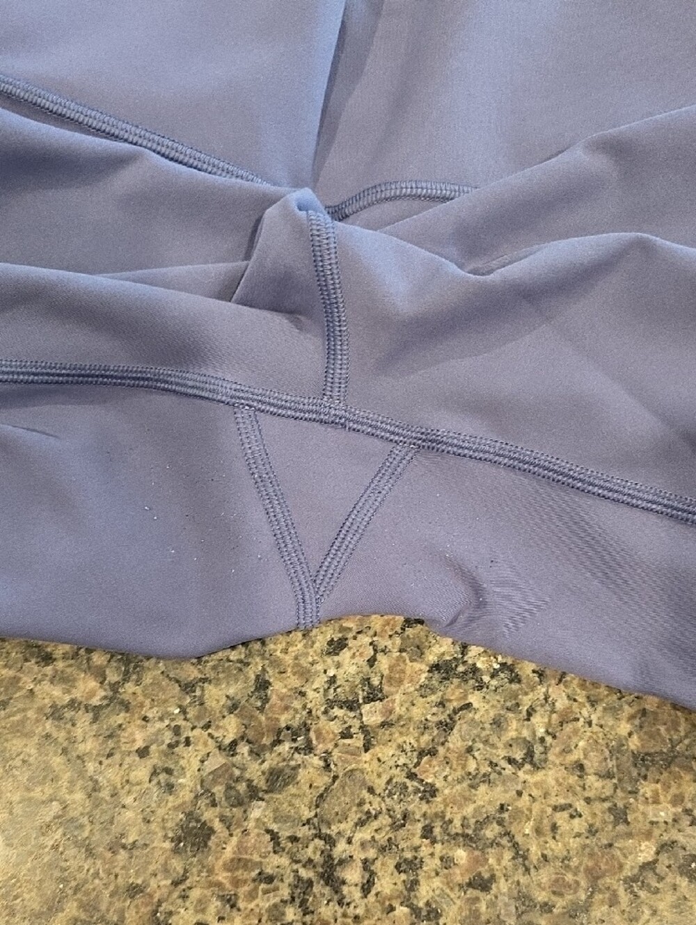 Lululemon Athletica High-Rise 7/8 Leggings in Thunder Blue - Picture 5 of 7